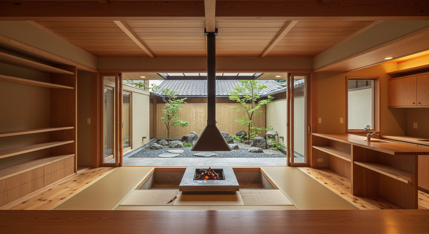 平屋和モダン × 風が通り抜けるシンプルな住まい_1